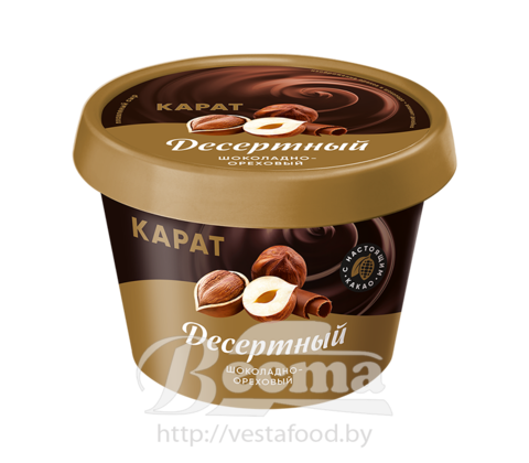 Сыр плавленый шоколадный со вкусом орехов "Шоколадно-ореховый" м.д.ж. в с.в. 30%, 230 г